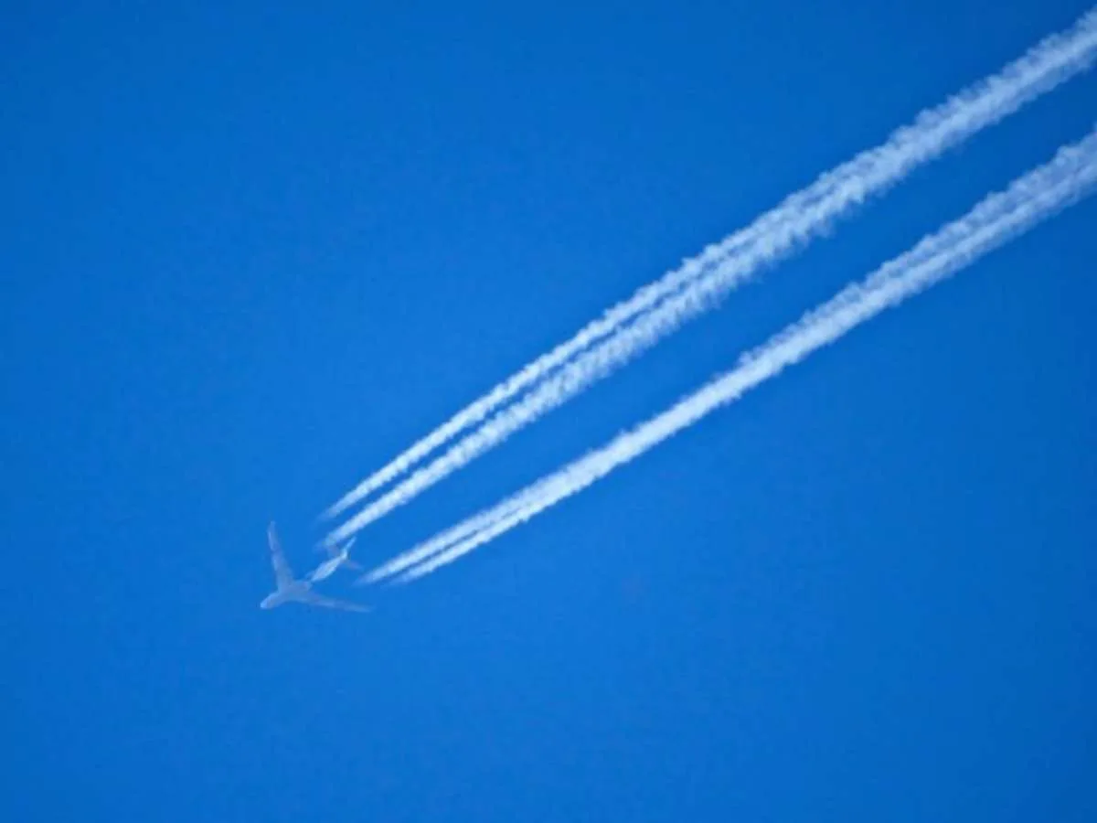 Contrails in the sky are controversial as well. See why... 