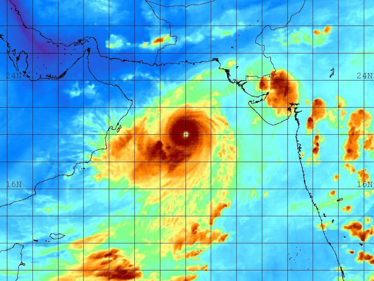 Tracking a Category 5 hurricane online.