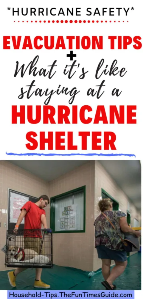 Hurricane evacuation tips to help you decide if you should evacuate your home or not + What it's like staying at a Hurricane Shelter during a hurricane.