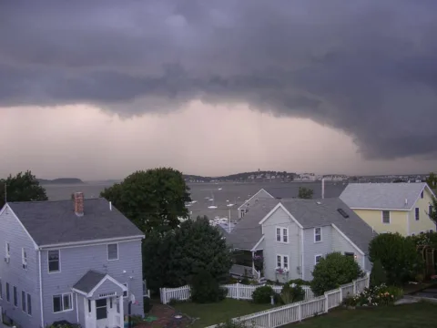 The storm of the century brought severe weather, like the type seen here, to every part of the United States East Coast. 