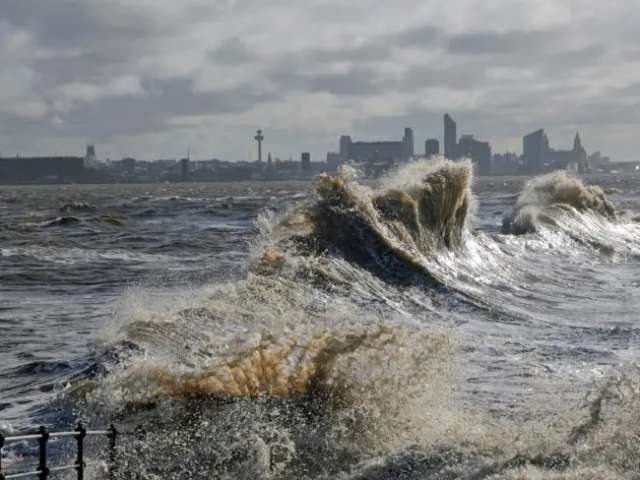 An example of dangerous storm surge. 